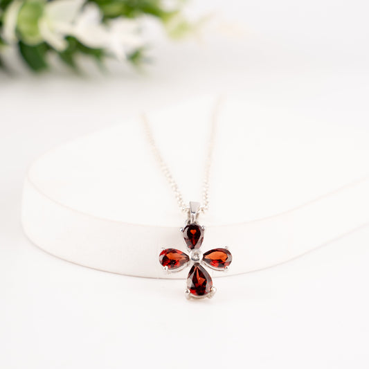 Four Petal Passion Necklace