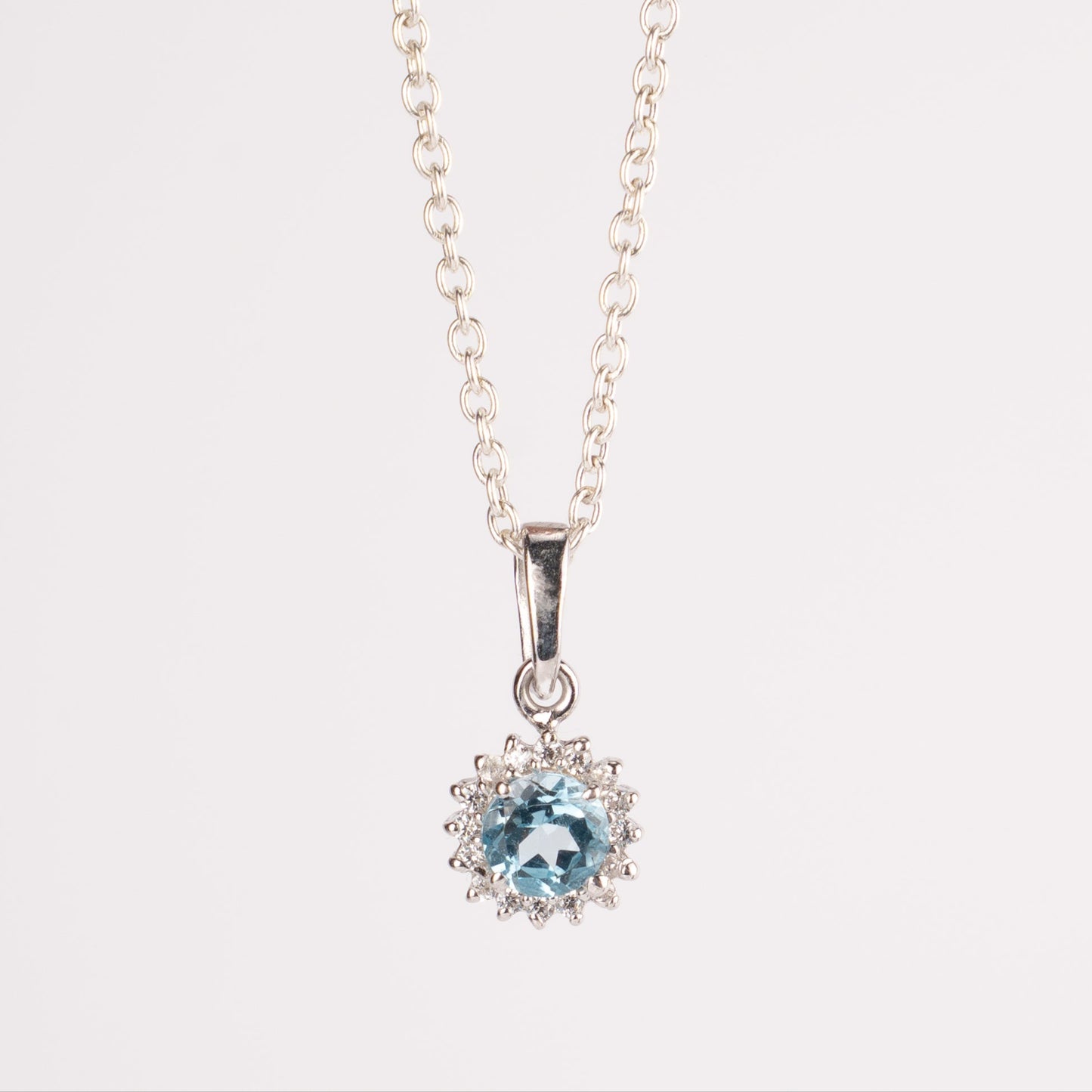 Everyday Dainty Pendants in Amethyst / Blue Topaz / London Blue Topaz / Garnet