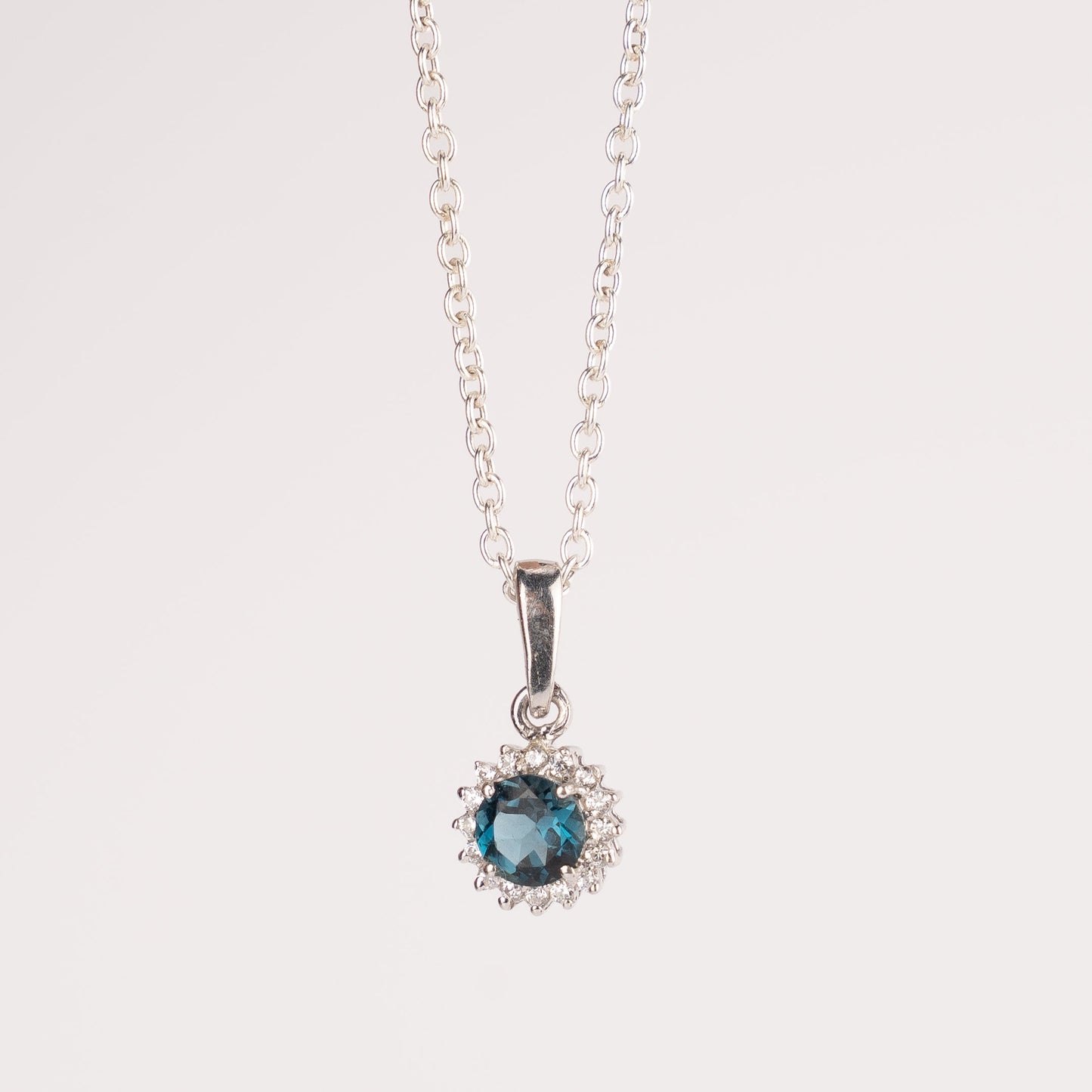 Everyday Dainty Pendants in Amethyst / Blue Topaz / London Blue Topaz / Garnet