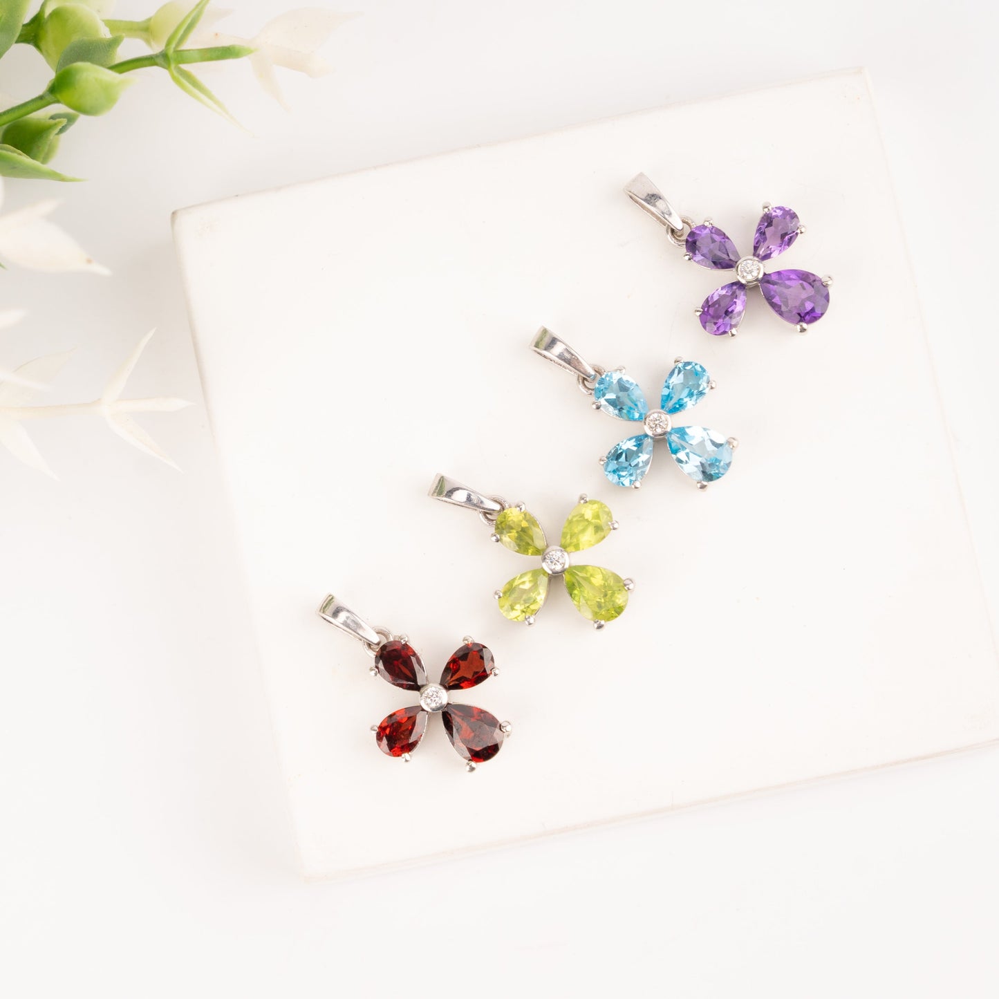 Four Petal Passion Necklace