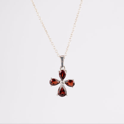 Four Petal Passion Necklace