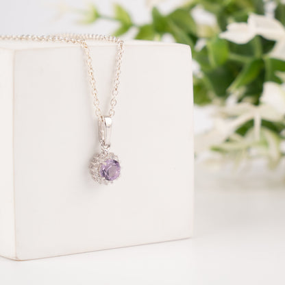 Everyday Dainty Pendants in Amethyst / Blue Topaz / London Blue Topaz / Garnet