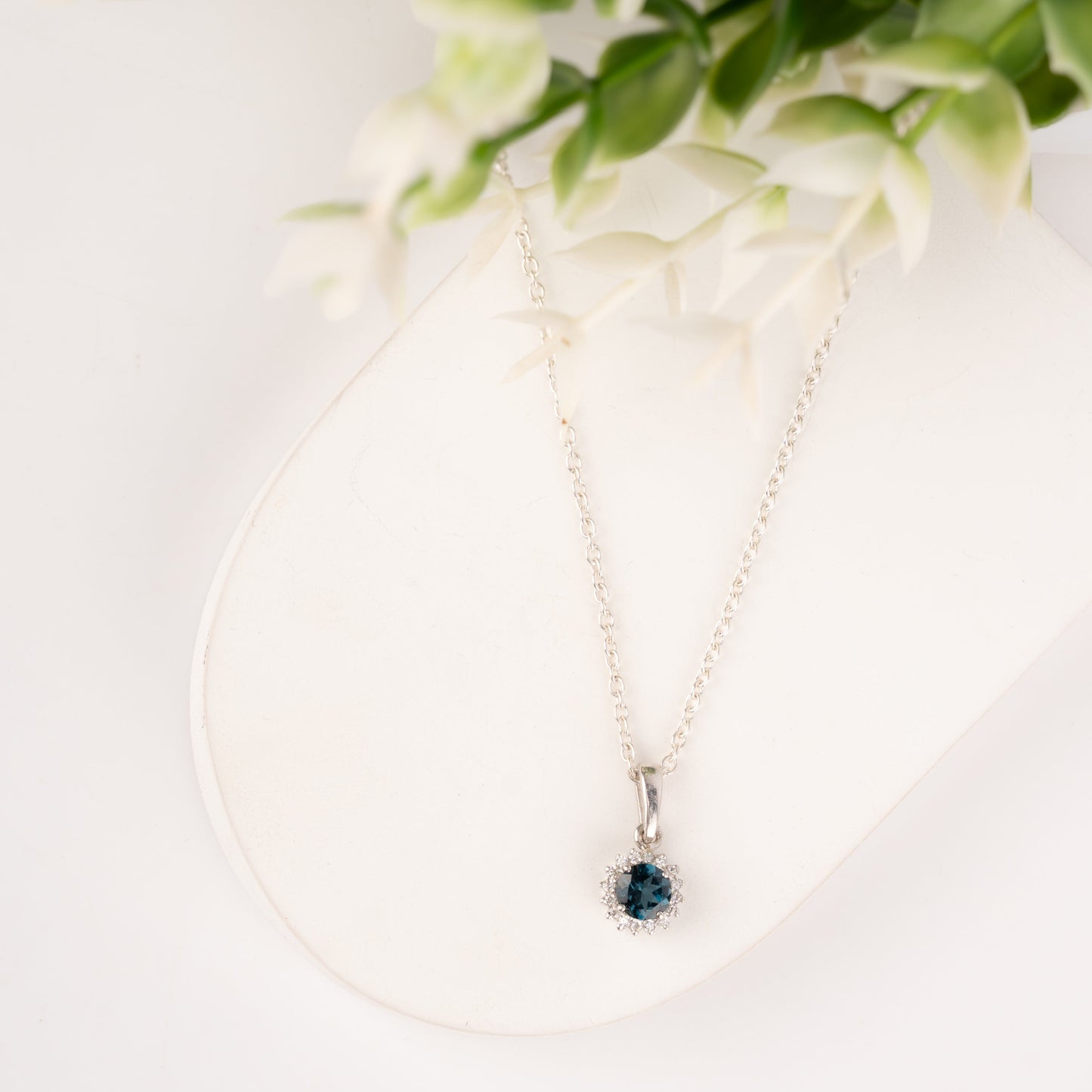 Everyday Dainty Pendants in Amethyst / Blue Topaz / London Blue Topaz / Garnet